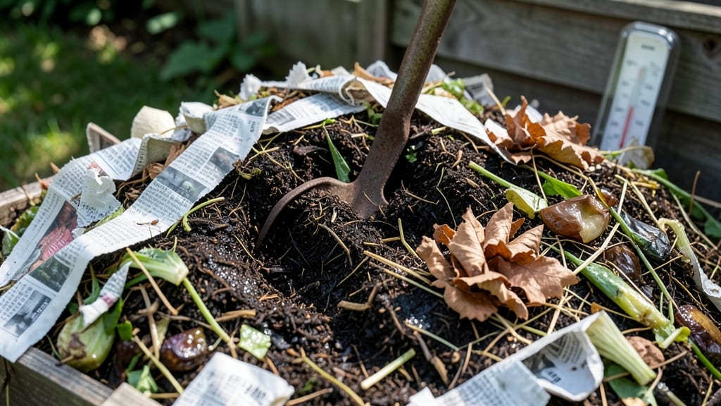 Shredded Paper in Garden: Safe Composting Methods and What to Avoid