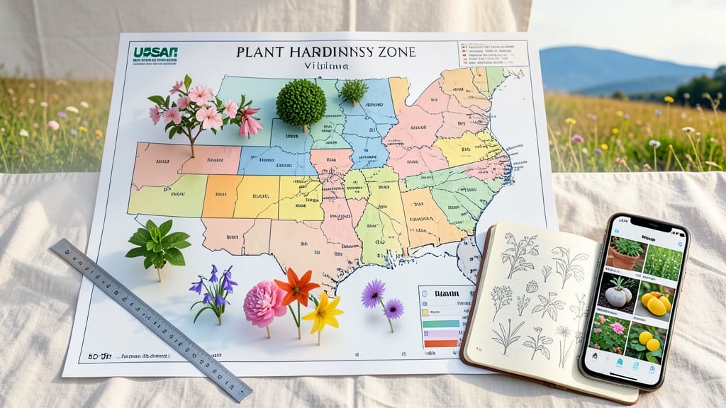 Virginia Garden Zones: Exact Plant Hardiness Map and Microclimate Adjustments