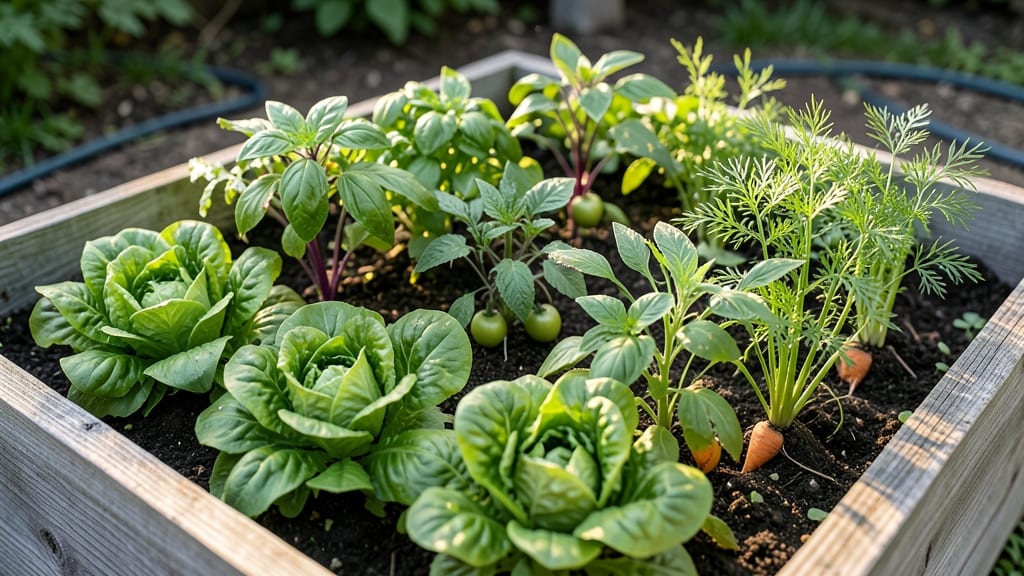 8x8 Raised Garden: Space-Saving Layouts for High-Yield Vegetables
