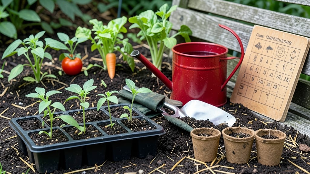 Vegetable Garden Planting Schedule: Zone-Specific Deadlines for Year-Round Success