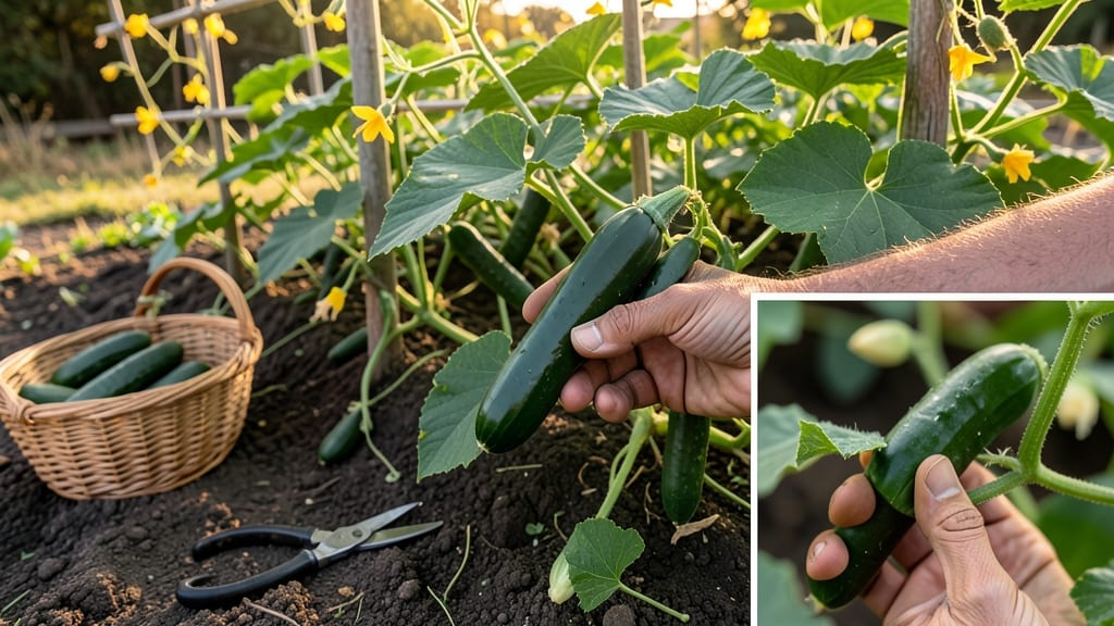 When to Pick Cucumbers From Garden: 3 Signs Your Harvest Is Ready