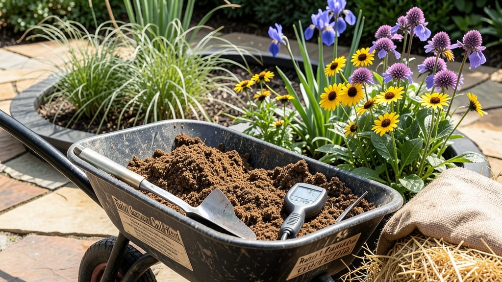 Rain Garden Soil Mix: Layered Blend for Drainage and Plant Health