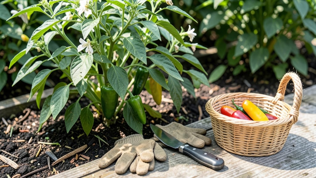 When to Pick Garden Salsa Peppers: Color-Coded Ripeness Chart for Perfect Heat