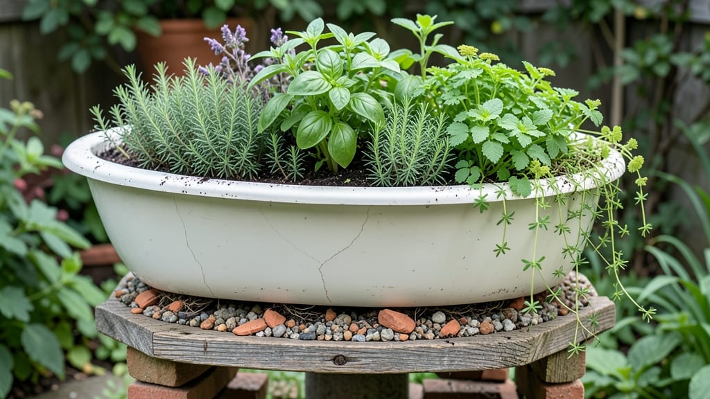 Old Bathtub Garden Ideas: Upcycled Planters for Small Spaces and Vertical Growth