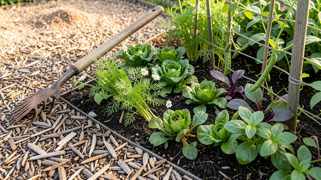 Wood Chips On Vegetable Garden: How They Improve Soil and Prevent Weeds
