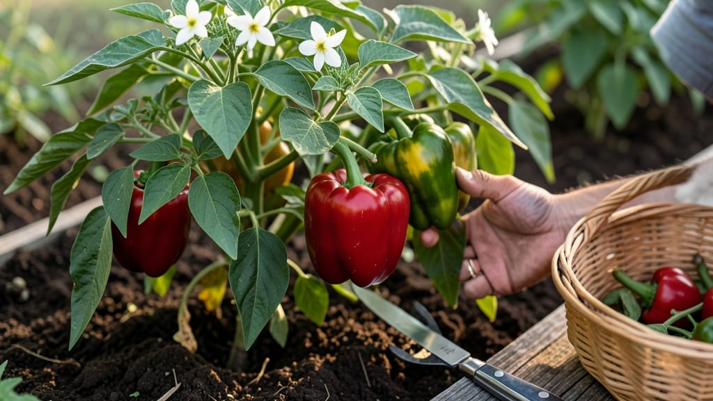 When to Pick Peppers From Garden: 3 Color Tests for Perfect Ripeness