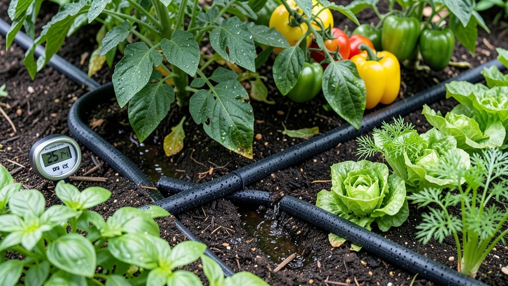 How Long to Leave Soaker Hose on Vegetable Garden: Watering Triggers by Plant Type