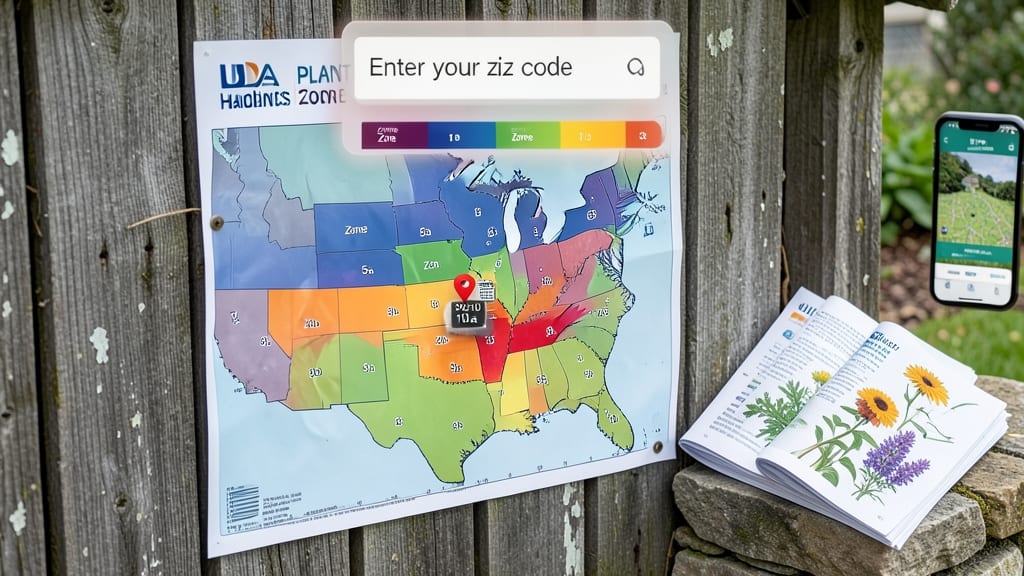 How to Find Your Garden Zone by Zip Code: Exact USDA Map Lookup and Microclimate Adjustments