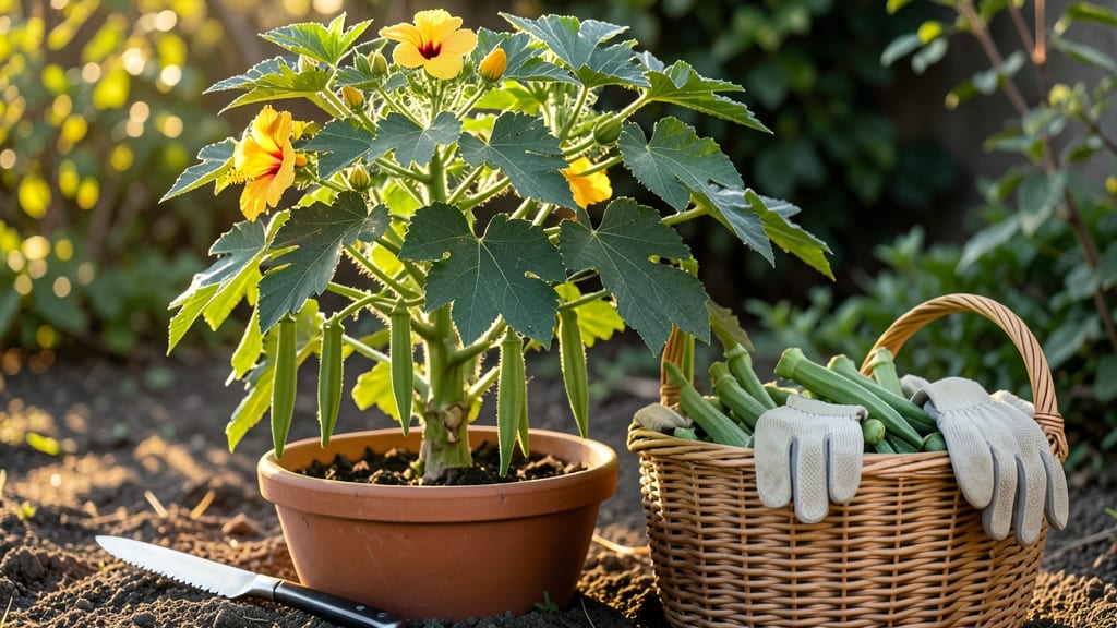 When to Pick Okra From the Garden: 3 Signs Your Pods Are Ready