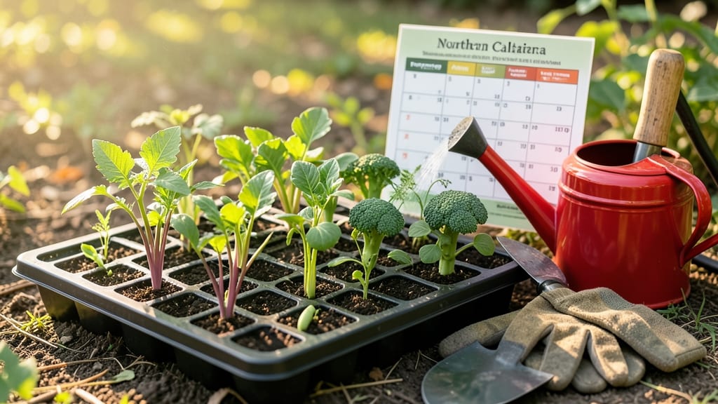 When to Plant a Vegetable Garden in Northern California: Frost-Free Timeline by Microclimate