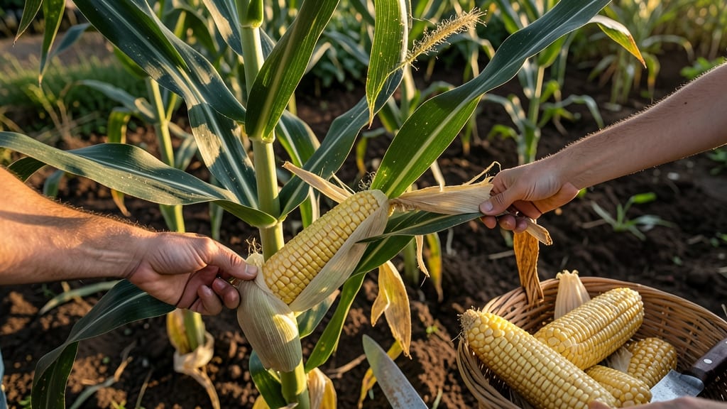 When to Pick Corn From Garden: Milk Stage Trick for Sweetest Ears