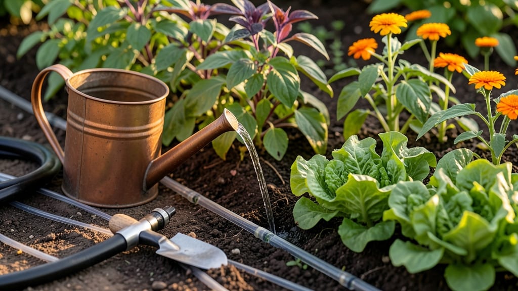 Garden Bed Watering: Precision Schedules for Drought-Resistant Plants
