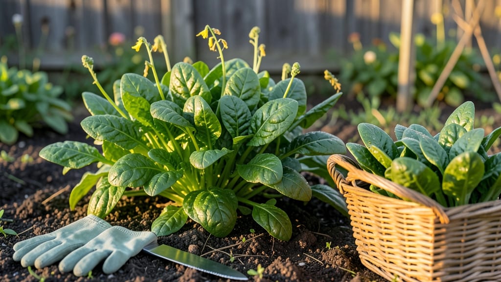 When to Pick Spinach from Garden: Leaf Color Shift & Stem Snap Test for Peak Flavor