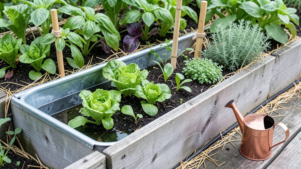 Water Trough Raised Garden Beds: Space-Saving Designs for Small Yards