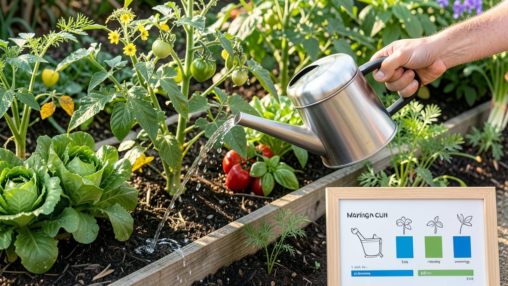 How Often Should You Water a Veggie Garden: Smart Schedule by Plant Type