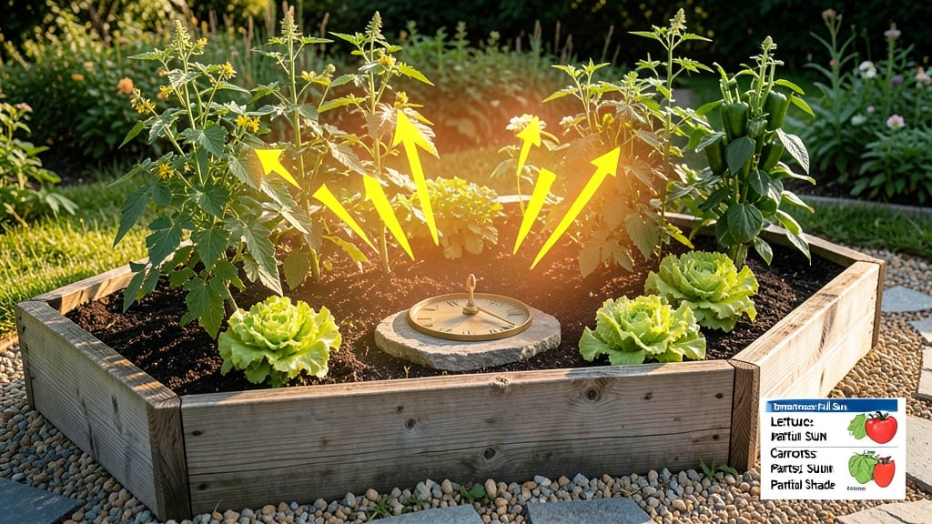 How Much Sunlight Does a Vegetable Garden Need: Daily Hours by Crop Type
