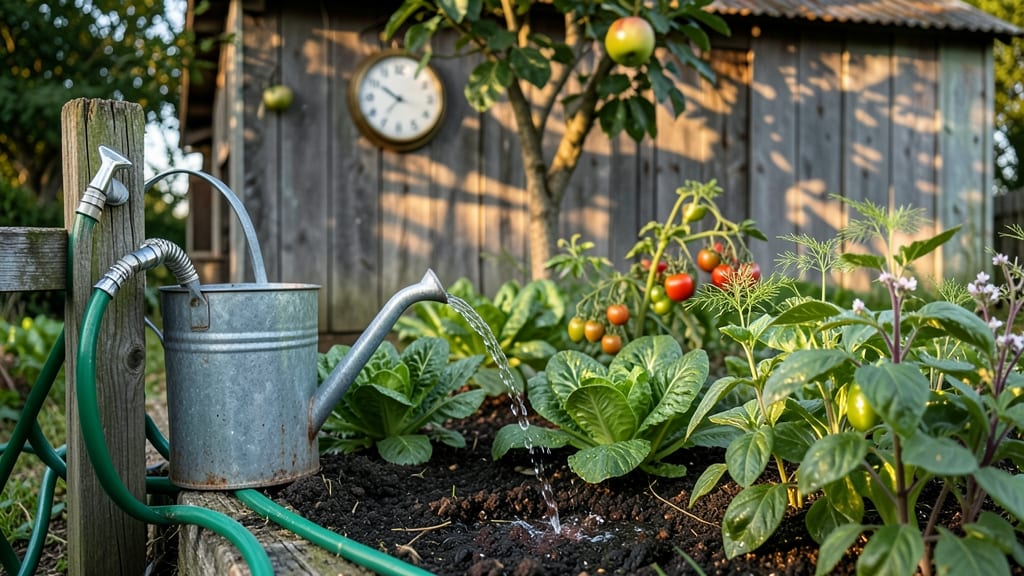Best Time to Water Vegetable Garden: Morning Routine for Root Growth & Pest Control