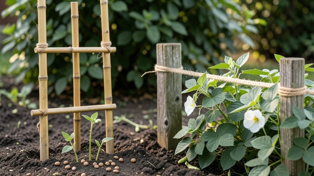 Do Garden Beans Need a Trellis: Growth Habits and Space-Saving Tips