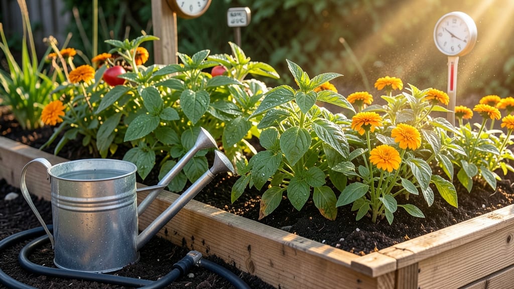 Best Time to Water Garden: Morning Mist or Evening Deep Soak for Zero Waste