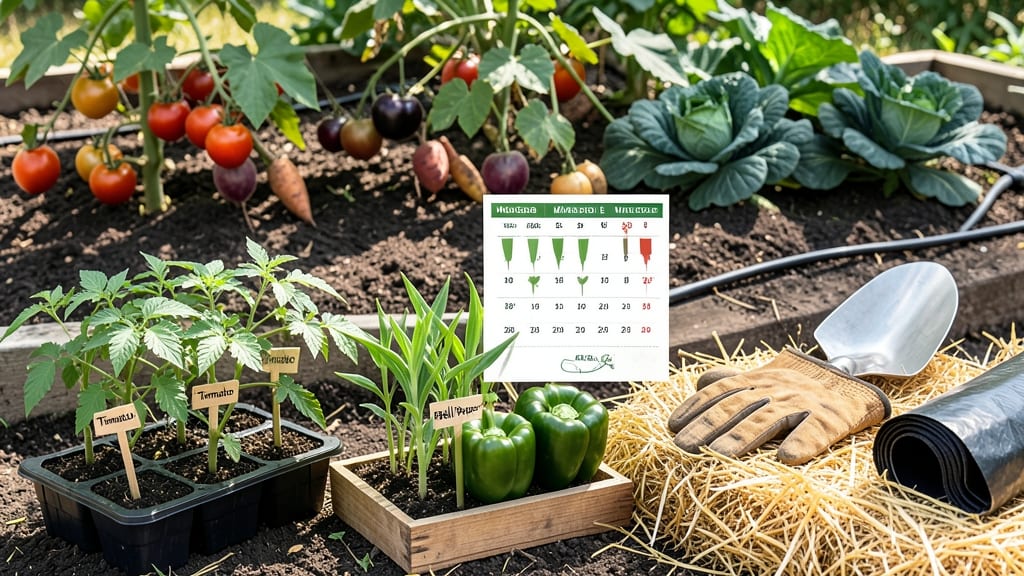 When to Plant a Vegetable Garden in Mississippi: Heat-Tolerant Crops & Exact Month-by-Month Schedule