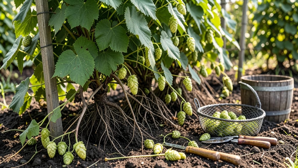 Beer and Gardening: How Hops Boost Plant Growth and Companion Planting Tips