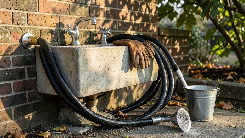 Outdoor Garden Hose Sink: Installation Steps and Plumbing Tips for Durability