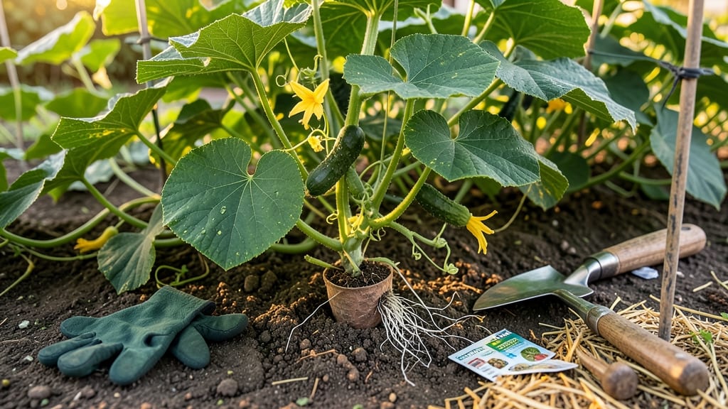 How to Plant Cucumbers in a Garden: Spacing Tricks for Bush vs Vining Varieties