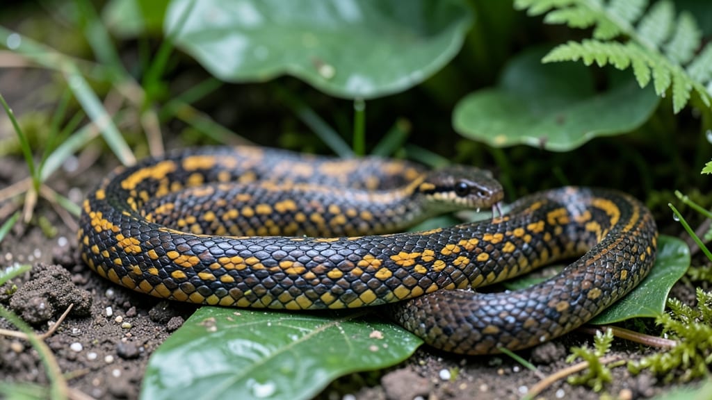 Images of Garden Snakes: Field Guide With Key Visual Clues