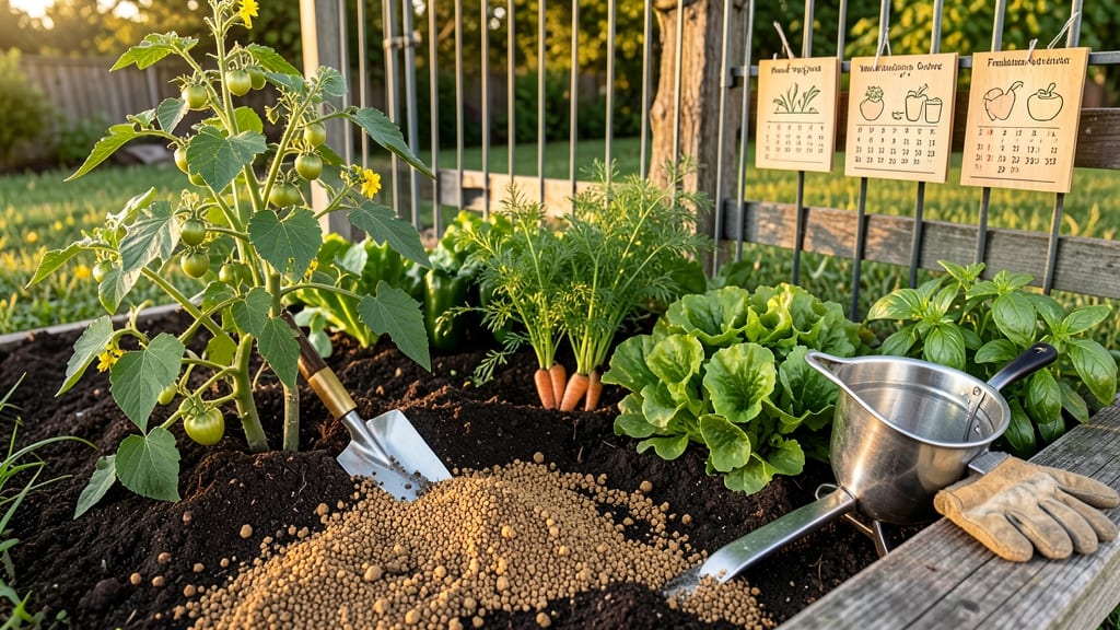 When to Fertilize Vegetable Garden: Soil Test Timing and Plant-Specific Schedules