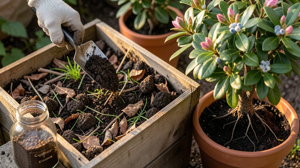 Coffee Grounds Garden Fertilizer: Nitrogen Boost and Acid-Loving Plant Guide