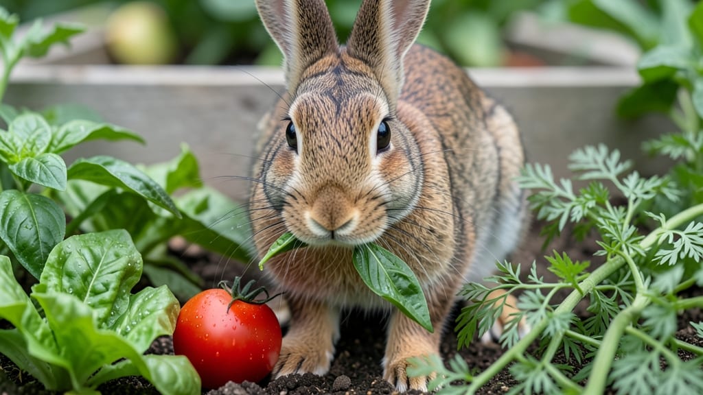 How Rabbits Affect Vegetable Gardens: Damage Patterns and Plant Recovery Tips