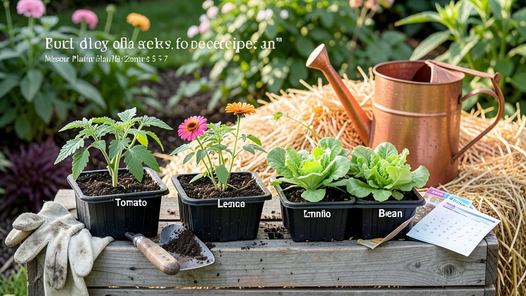 When to Plant a Garden in Missouri: Frost-Free Dates by Crop Type and Zone