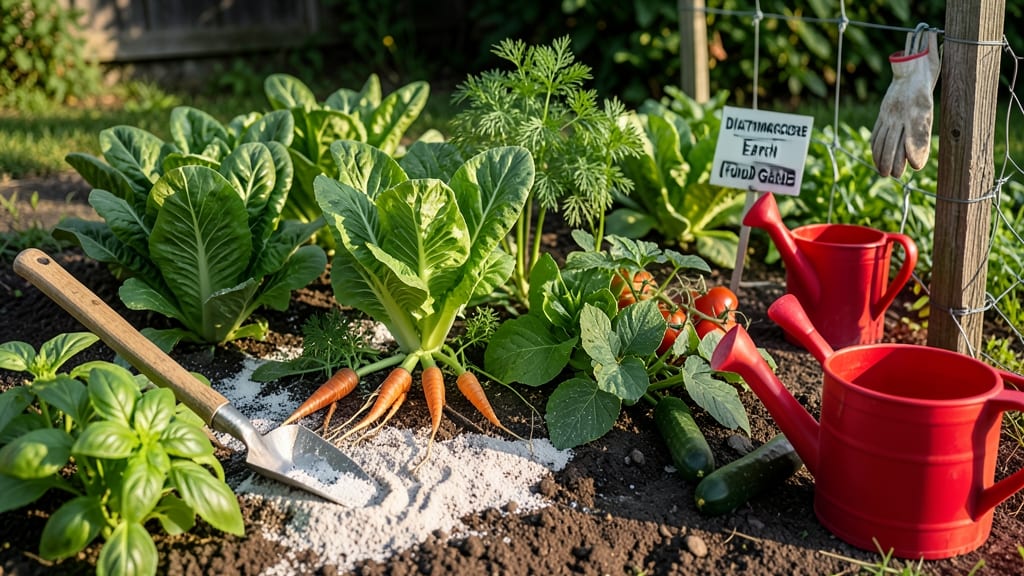 Is Diatomaceous Earth Safe for Vegetable Gardens: Plant Toxicity Thresholds and Edible Crop Risks