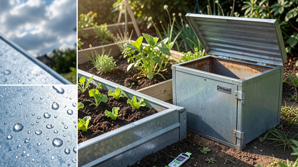 Is Galvanized Steel Safe for Garden Beds: Zinc Leaching Risks and Plant Compatibility Guide
