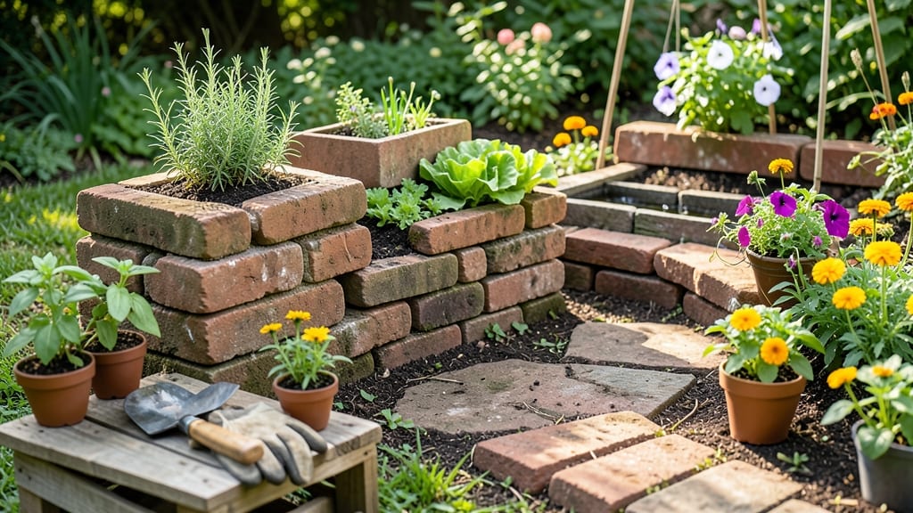 What to Do With Old Bricks in the Garden: 10 Creative and Functional Uses