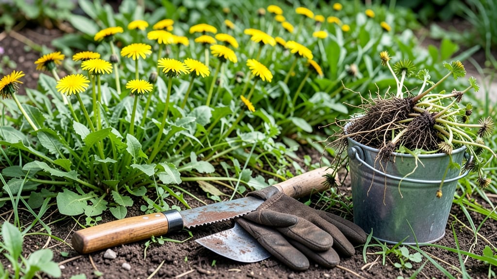 Garden Weed Pulling Tool: Ergonomic Design for Back-Saving Efficiency