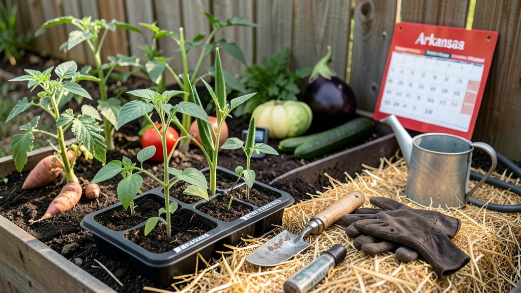 When to Plant a Garden in Arkansas: USDA Zone 7a-8a Deadlines for Zero-Frost Success