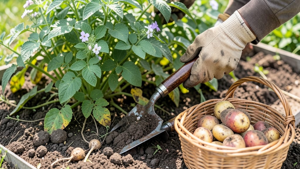 When to Harvest Potatoes From Garden: Finger-Poke Test & Flower Tricks for Perfect Digging Time