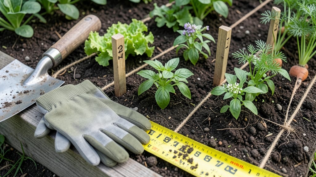 Garden Row Spacing: Exact Inches for 12 Common Vegetables and Herbs