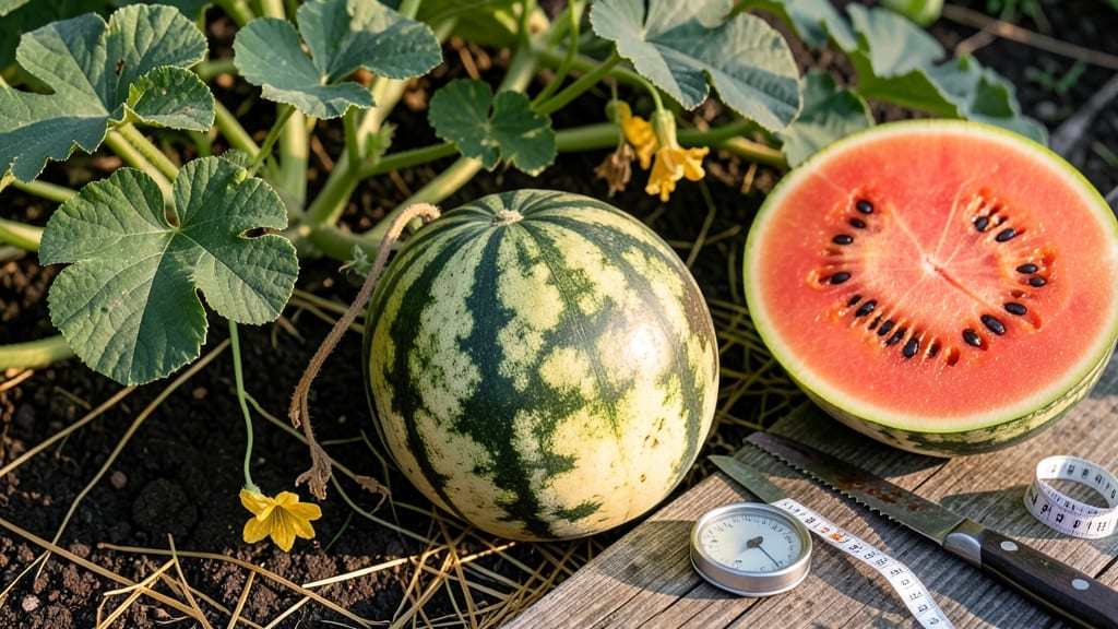 How to Know When to Pick Watermelon from Garden: 3 Field-Tested Signs Without Cutting