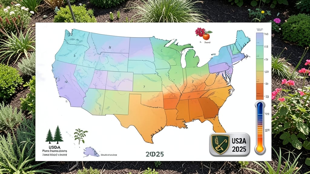 USDA Gardening Zones 2025: Updated Map and Key Planting Adjustments