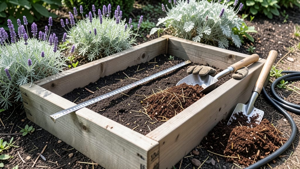 How Much Soil to Fill a Raised Garden Bed: Depth Calculator by Plant Type