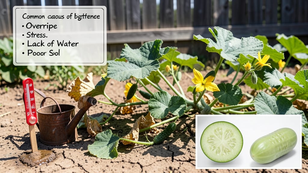 Why Are My Garden Cucumbers Bitter: Fix It Fast With These 3 Key Tricks