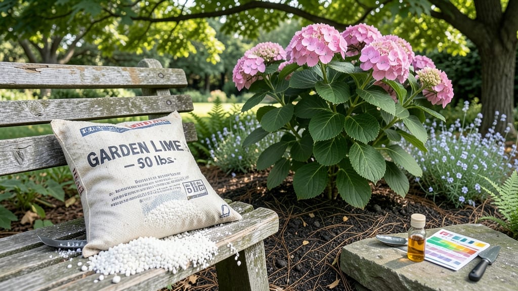 Garden Lime for Hydrangeas: How It Turns Pink Blooms Blue (And When to Use It)