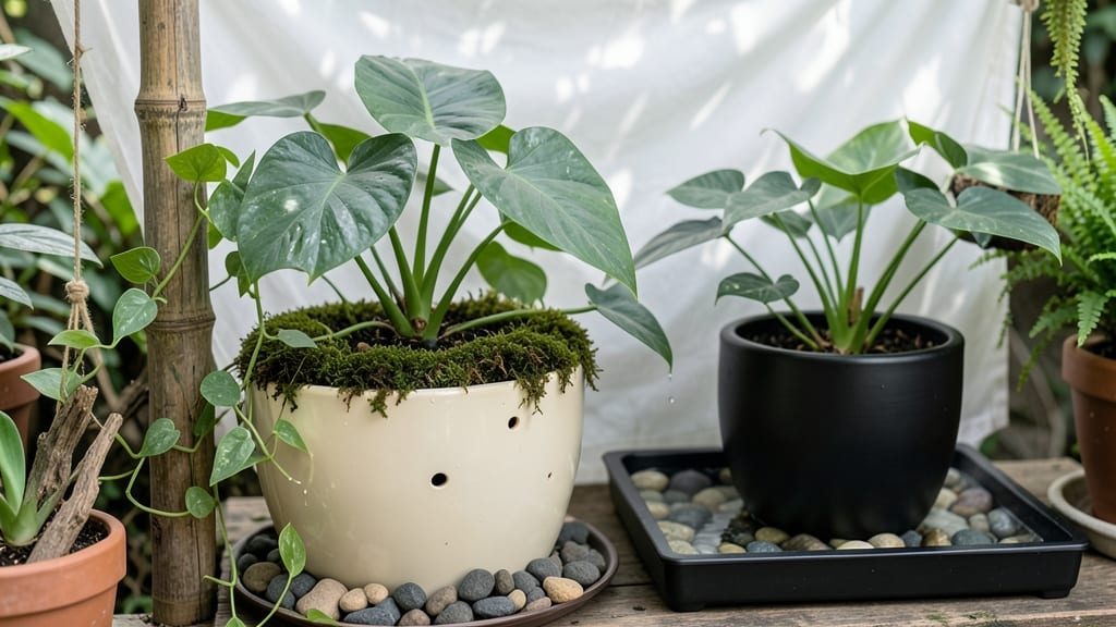 Alocasia Garden Ideas: Bold Foliage Layouts for Year-Round Drama