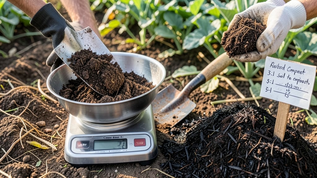 Soil to Compost Ratio for Vegetable Gardens: Exact Mixes for Fastest Decomposition
