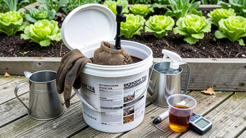 How to Make Compost Tea for Garden: Step-by-Step Brewing Guide